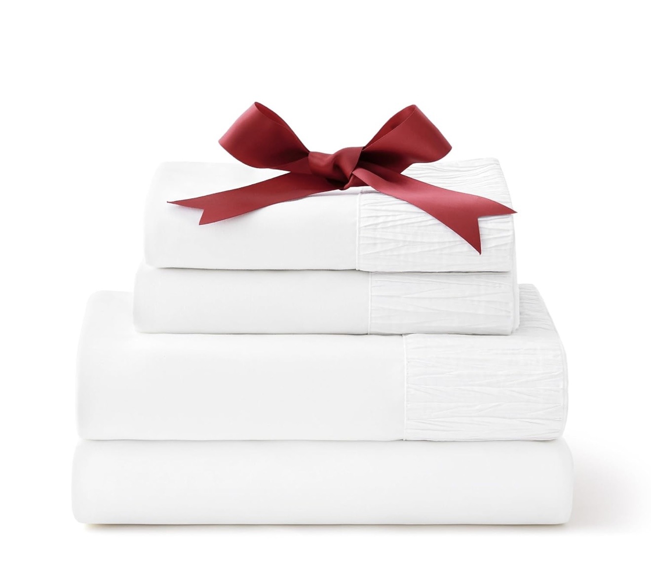 Premium white bedsheet